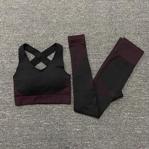 Joogasetit Naisille Kuntosalivaatteet Naisten Fitness Urheiluun ShirtsPantsWhite L