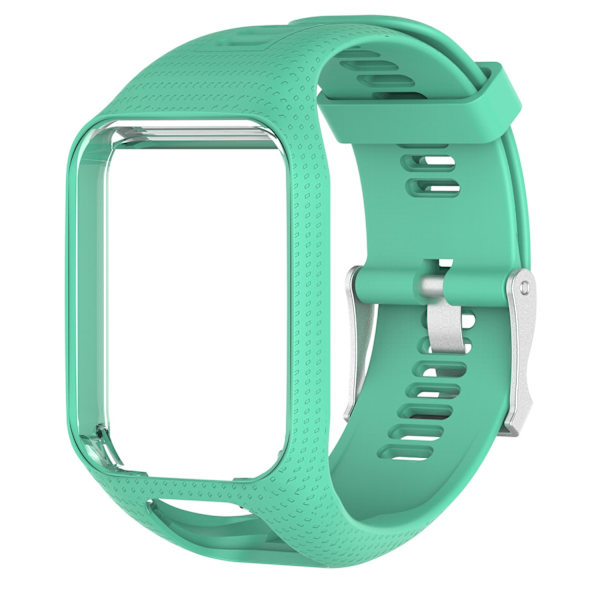 Silikoninen vaihtoranneke TomTom Multi-Sport /Runner2/3 -kelloon Limes