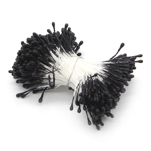 Håndværk 144/420/600/1000 stk./parti Blomster Støvdragere 2 mm DIY Kunstige Blomster Krans til Bryllupsfest Hjemmeindretning D0401 C7 Gray   420pcs