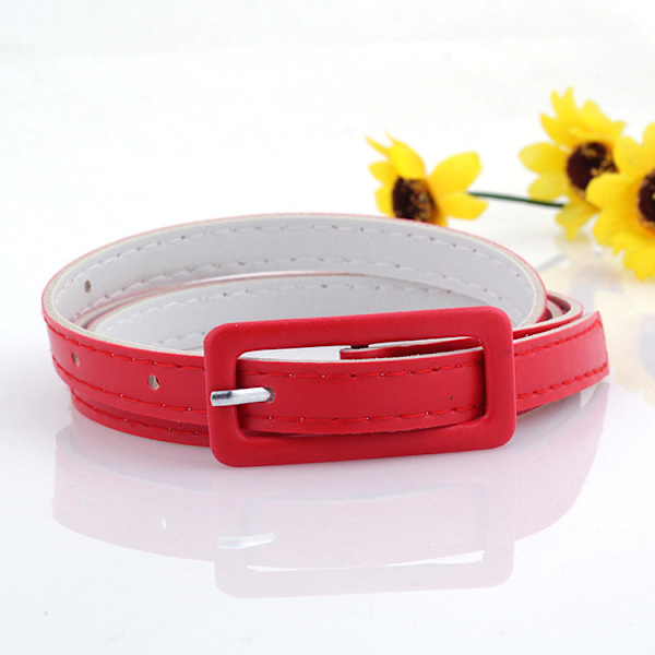 Dambälte Taobao Presentbälte Damkläder Accessoarer Presentbälte Red 80-100cm