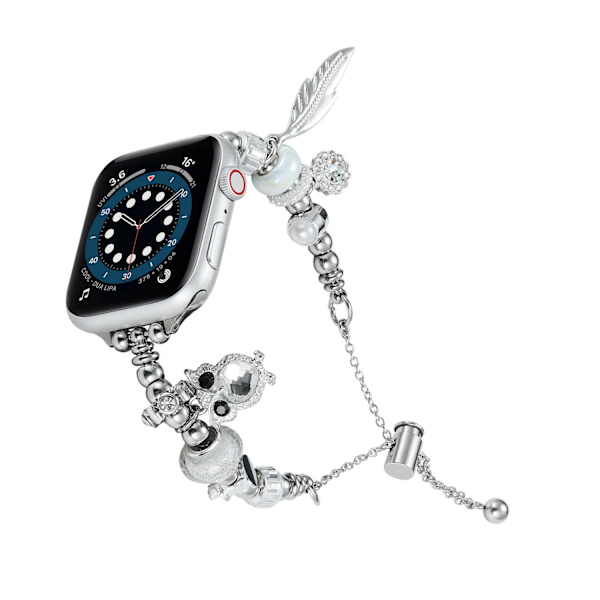 Klockarmband för Apple Watch iWatch 42/44/45/49mm Vit Uggla