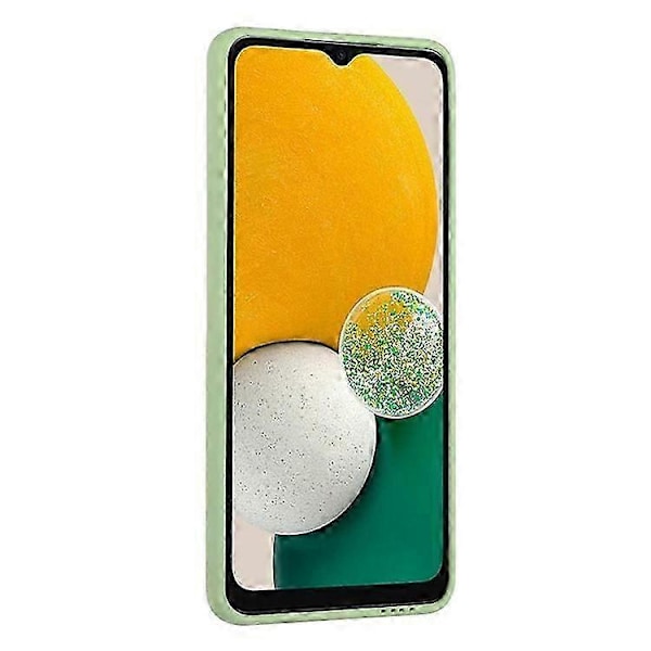 Kompatibelt för Samsung Galaxy A53 5g Kortfack Mjukt Tpu Stötsäkert Anti-repor Skal med Kameralinsskydd LightGreen