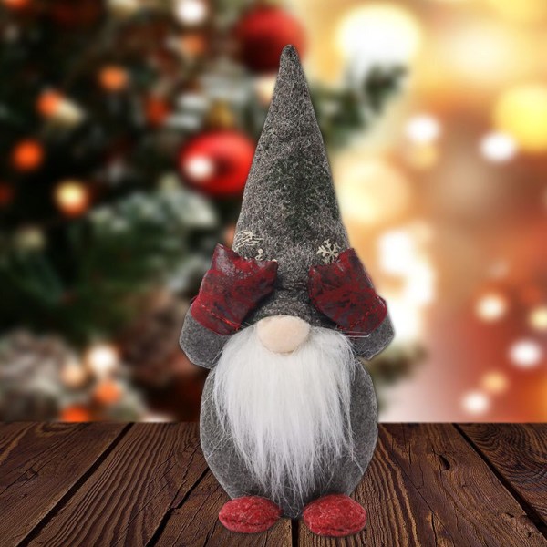 Jultomte Dekoration Plyschleksaker Nyårsfest Julklappar Ornament Julhattar Nyårsfestgåvor c4