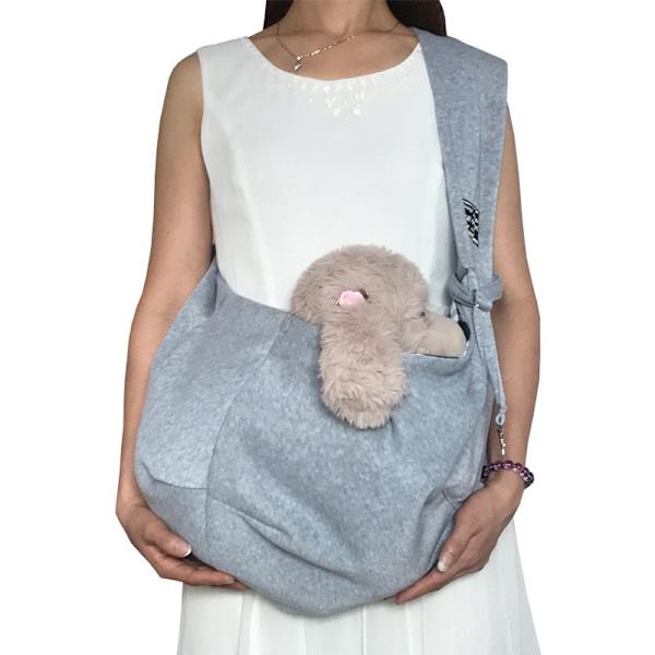 Bärväska för valpar, katter, valpar, utomhusresor, hund, axelväska, bomull, enkel komfortsling, handväska, tote pouch Red