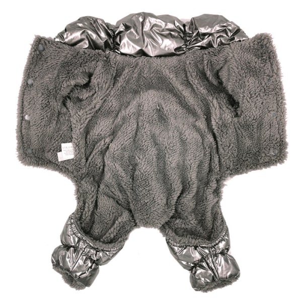 Hundkläder Varma Husdjurskläder Vinter Hunddräkt Husdjursjacka för Små Mellanstora Stora Hundar Chihuahua Bulldog Black XS