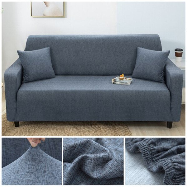 Elastisk sofabetræk med krydsmønster, strækbart all-inclusive sofabetræk til stue, sofabetræk til sofa og loveseat Color 13 3-seater 190-230cm