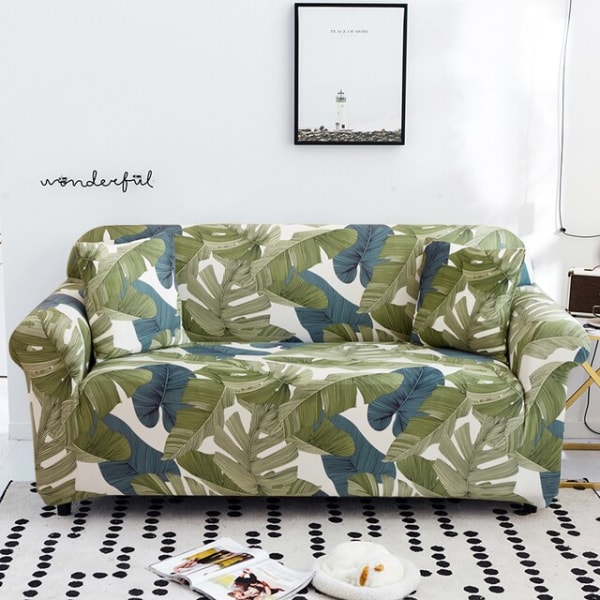 Joustavat narukuvioiset sohvanpäälliset olohuoneeseen, venyvät kulmasohvan päälliset 1/2/3/4-istuttavalle sohvalle color 13 1-seater 90-140cm