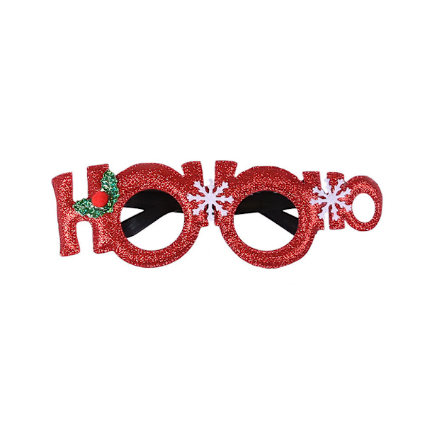 Julepynt Juleprodukter Snemand Gevirer Julebriller Dekoration Festartikler Red HOHO
