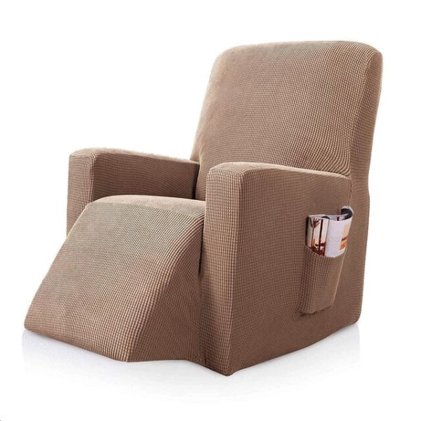 Fåtöljer Slipcovers Stretch sofföverdrag för vardagsrumsmöbler Protector Soffa Slitstark med elastisk botten för barn Color 4 Standard