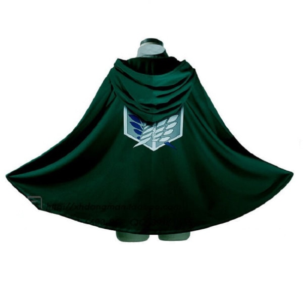 Attack on Titan Kappa Shingeki No Kyojin Scouting Legion Aren / Levi Capes Cosplay Kostym 3 M
