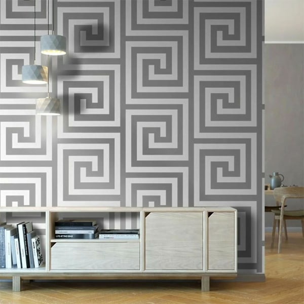 Athena Vit Silver Tapet