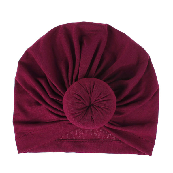 Hattu Naisten Kevät- ja Kesä Donitsihiha Lippalakki Baskeri Vanhempi-Lapsi Hattu #10 Deep Purple Average size
