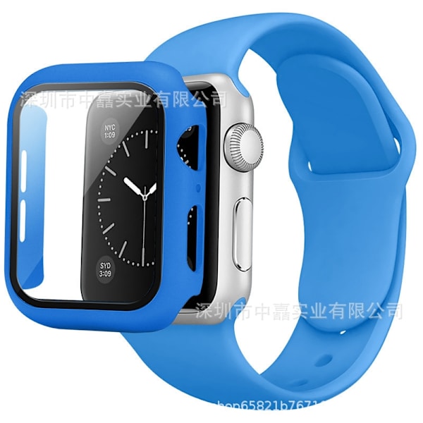 Klockarmband för Apple Watch iWatch 38mm Kungsblå