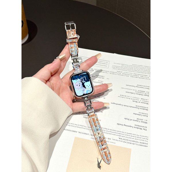 Klockarmband för Apple Watch iWatch Lämplig för 38/40/41MM universellt PG-01 klockarmband