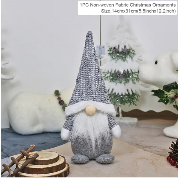 Jul Ansiktslös Docka Tomte 2023 God Jul Dekorationer För Hemmet Julprydnad Xmas Navidad Natal Nytt År 2024 7