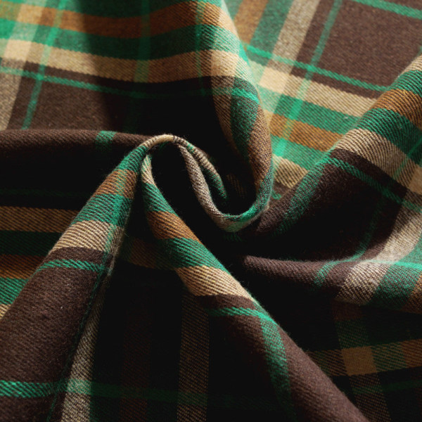 Juledug Rødternet Rektangulær Dug Red coffee Plaid 140*200CM