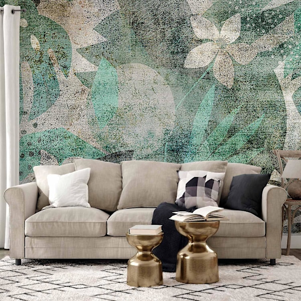 Seinätapetti - Kukkaistapetti 100x70 cm 100x70 cm