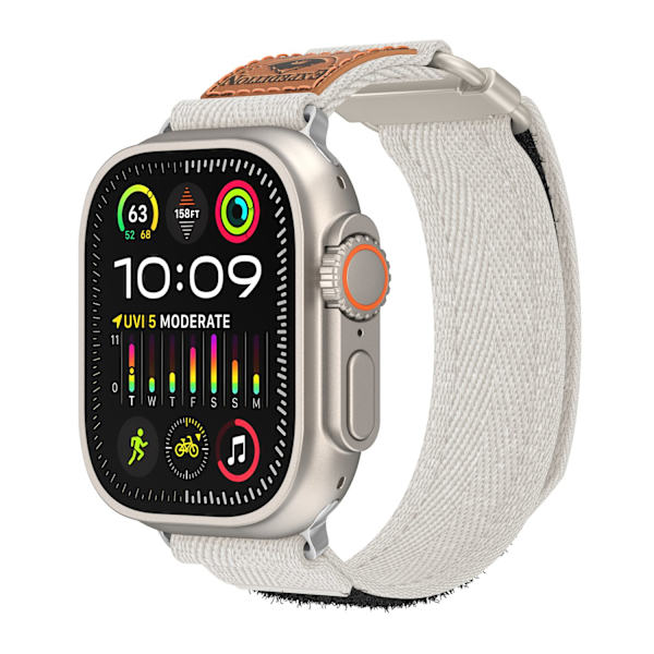 Klockarmband för Apple Watch iWatch 42/44/45/49mm Starlight