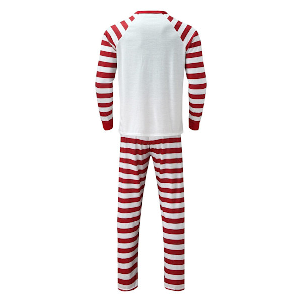 Jouluiset yhteensopivat perhepyjamat Asut Joulu Hirvi Isä Äiti Lapset Vauvan yöasut Yhteensopivat Kotivaatteet Red Dad M