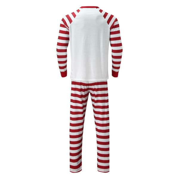 Jul Matchande Familj Pyjamas Pyjamas Outfits Jul Älg Pappa Mamma Barn Baby Sovkläder Matchande Hemmakläder Red Kid 5-6 Years