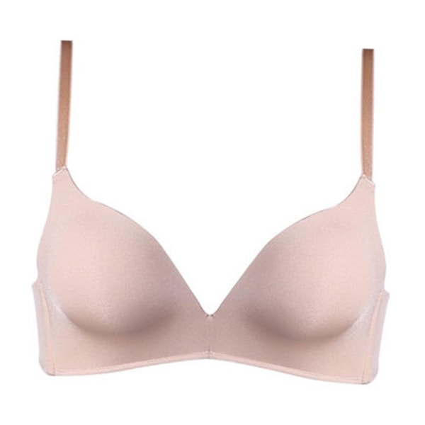 Varsbaby Dame Push Up Undertøj Ensfarvet Uden Bøjle Komfortabel BH Red 36A