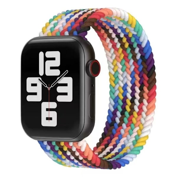 Klockarmband för Apple Watch iWatch 38/40/41mm L 155mm Officiell Regnbåge