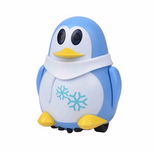 Magiske spor legetøj induktiv tank bil model bil robot pingvin følger linje du tegner intelligens udvikling børnelegetøj penguin blue