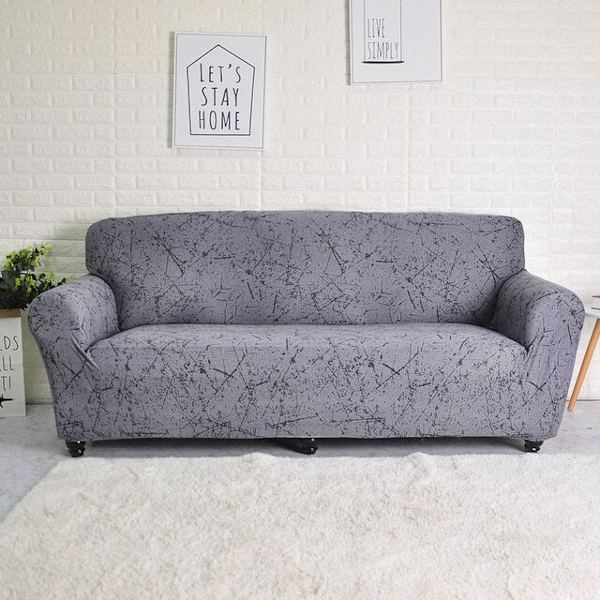 Geometriskt Elastiskt Sofföverdrag för Vardagsrum Modernt Sektionshörnsoffa Överdrag Soffskydd Stolsöverdrag 1/2/3/4 Sits 6 1-seater 90-140cm