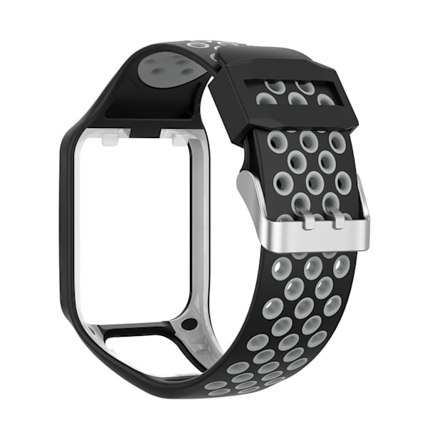 Silikoninen vaihtoranneke TomTom Multi-Sport /Runner2/3 -kelloon Limes