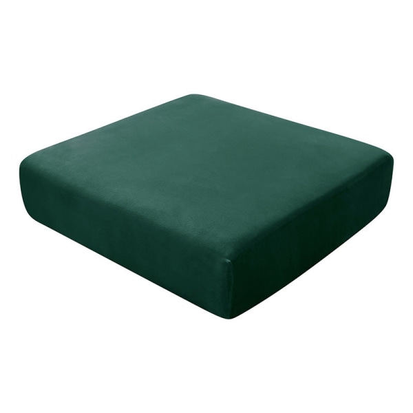 Joustava Hotelli Hopeakettu Sametti Superpehmeä Sohvan Istuinpäällinen Pölytiivis Kangas 25# dark green Single:50-70cm width 50-70cm