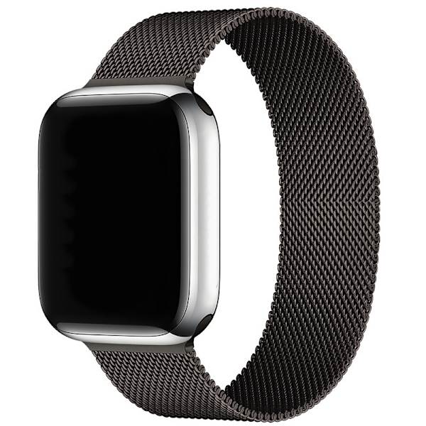 Kellon ranneke Apple Watch iWatch -kelloon. Soveltuu: 1-9 sukupolvi/SE 38/40/41 S10: 42mm 6 grafiittielektrolyysi