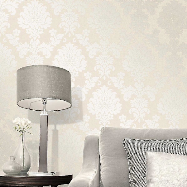 Quartz Damastapet Fine Decor Guld Gold