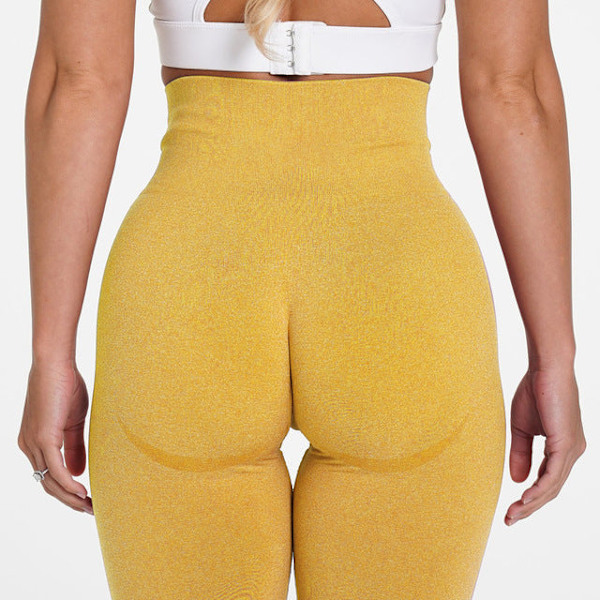Joogahousut Korkea Vyötärö Push Up Hymy Muoto Lantiolle Leggingsit Juoksuun Fitness Salihousut dark green M