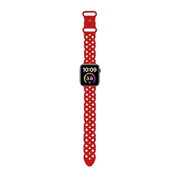 Klockarmband för Apple Watch iWatch 38 Big Red