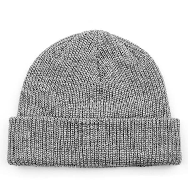 Strikket Vinter Uldhue Akrylfiber Herre- og Dame Let Board Hue Udendørs Hold Varmen Melon Skræl Vinterhue Red Average size