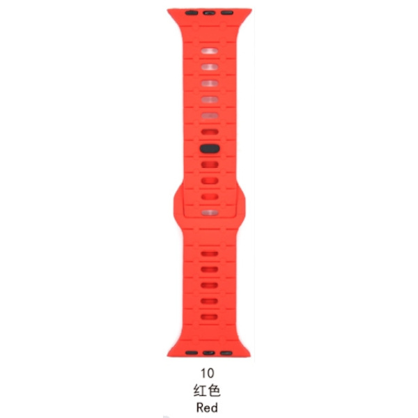 Urrem til Apple Watch iWatch 42-49MM sort æske rød
