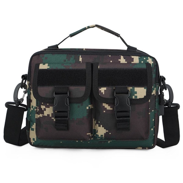 Casual Sport Messenger-väska med Stor Kapacitet khaki