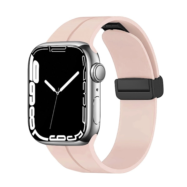 Urrem til Apple Watch iWatch 38/40/41/10. generation 42MM officiel pink sand