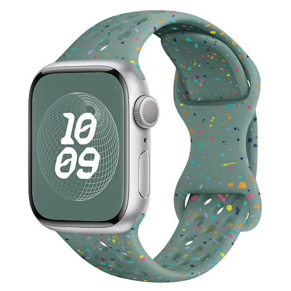 Klockarmband för Apple Watch iWatch 38/40/41/10 generation 42MM universal barrträdsgrön