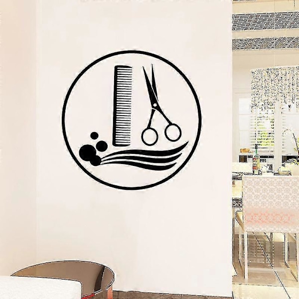 PVC Tapet Frisörsalong