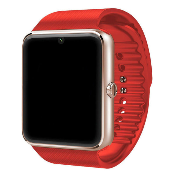 Smart Watch Bluetooth Card Smart Watch Sport Bluetooth Watch Student Vuxen Watch Red