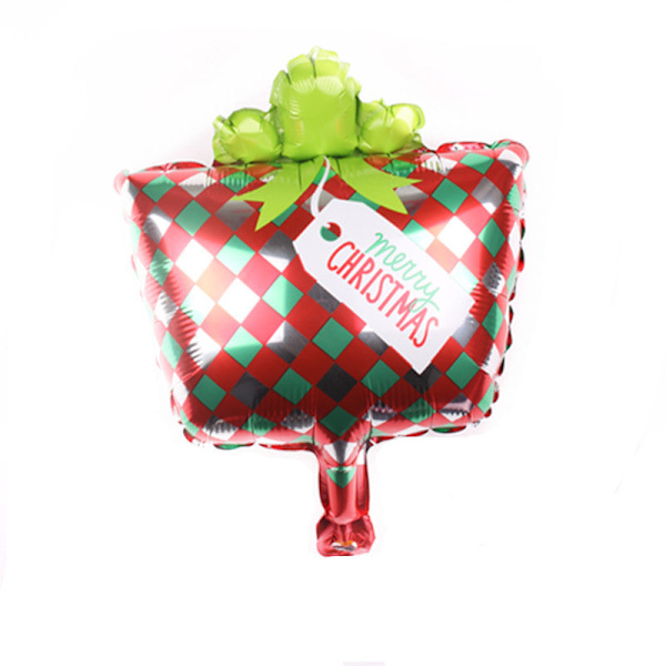 Mini Juletre Jule Snømann Ballong Julebord Arrangement Ballong Mini Jule Aluminium Film Ballong Christmas gift