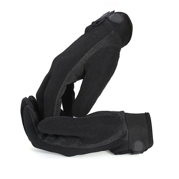 Sommer Herre Taktiske Handsker Letvægts Åndbare Ridehandsker Cykel Skridsikre Fuld Finger Halv Finger Handsker Fiskeri army-green M