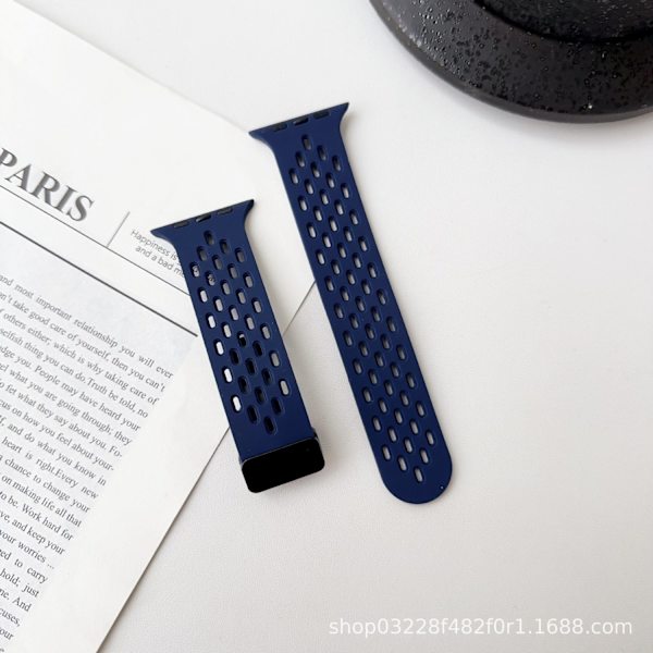 Urrem til Apple Watch iWatch 42/44/45/49mm Midnatsblå