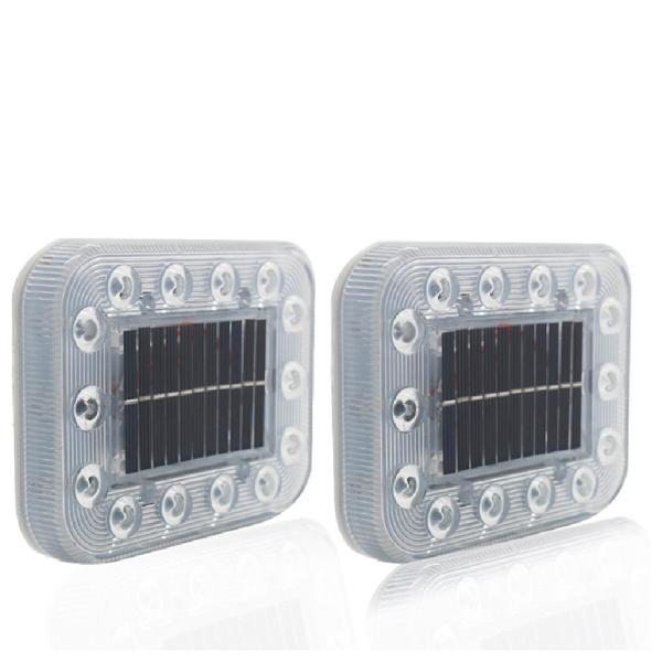 2 ST anti-tail strobe Ljus Varningsljus Blinkande Bakljus Lastbilslampa Sju Färger Vattentät för Magnetbrytare Solenergi 2pcs
