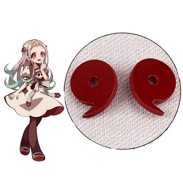 Toilet-bound Hanako-kun Nene Yashiro Cosplay Kostym Klänning Huvudbonad Rekvisita Anime Peruker Halloweenkostym för Kvinna style1 One Size