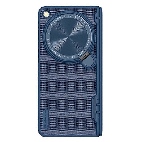 NILLKIN Super Frosted Shield Prop Kompatibel För Oppo Find N3 5G / OnePlus Open Fodral Kameralinsskydd Ställ Blue