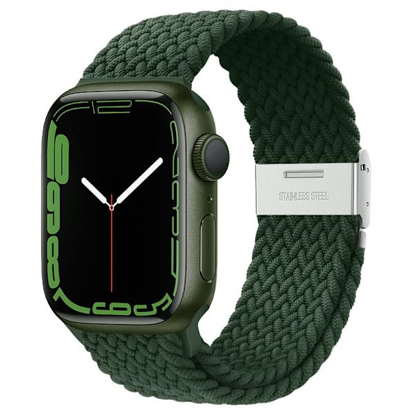 Klockarmband för Apple Watch iWatch 38/40/41mm Loop för grangrön
