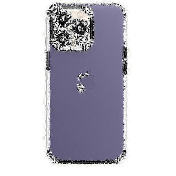 Lærtelefonveske for iPhone 13 Pro Lærveske med MagSafe Wisteria