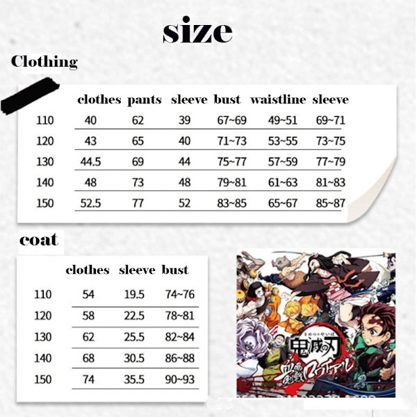 Lasten Anime Demon Slayer Kimetsu No Yaiba Cosplay Puku Kimono Kamado Tanjirou Kamado Nezuko Lapsen Halloween Puku Peruukki Puku style2 wig